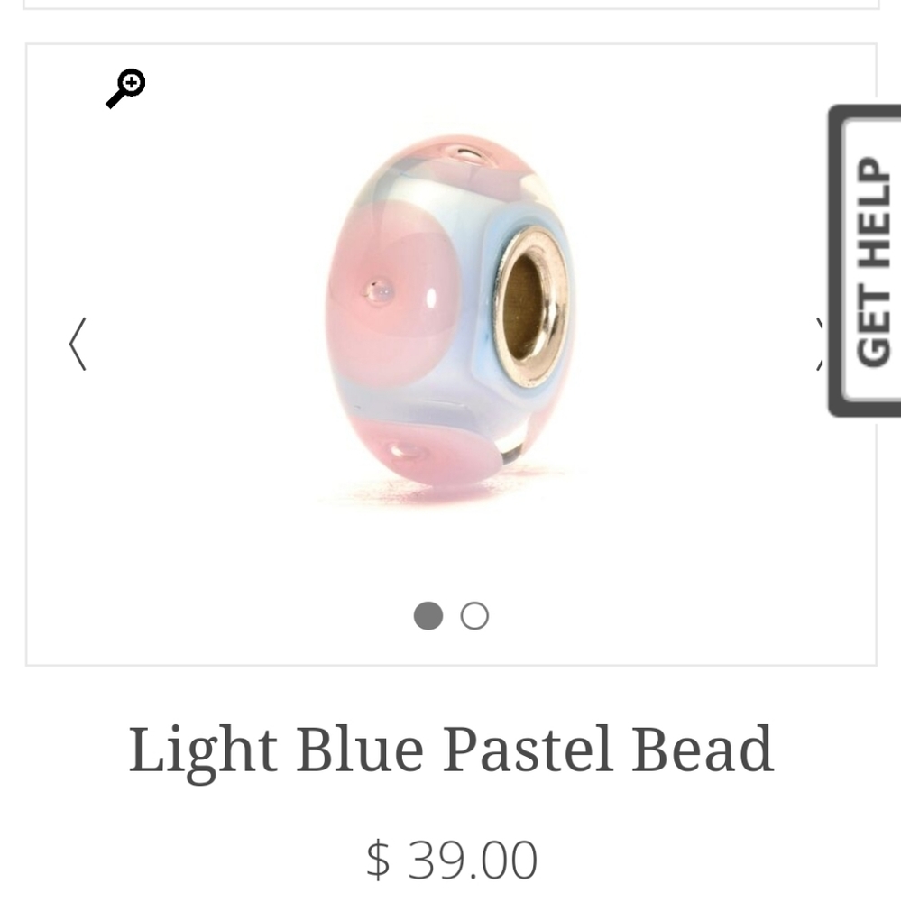 Trollbeads Light Blue Pastel Bead
